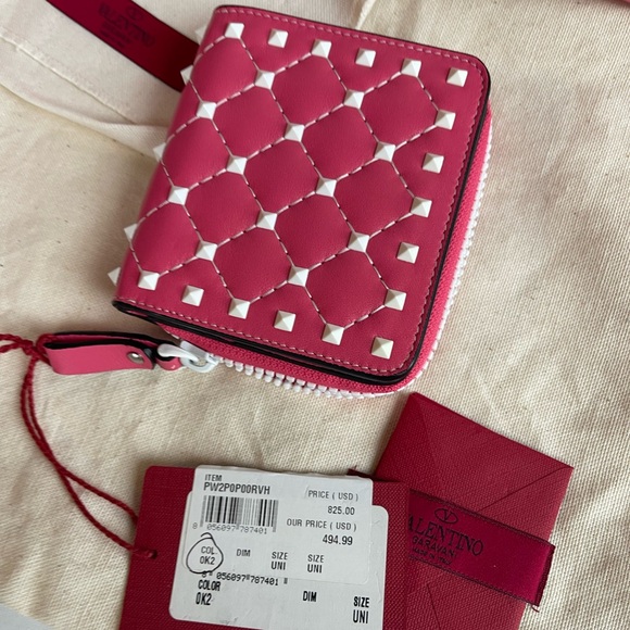 $3250 Set of 2 Valentino Garavani bag and wallet new with tag and dust bags - Picture 12 of 17